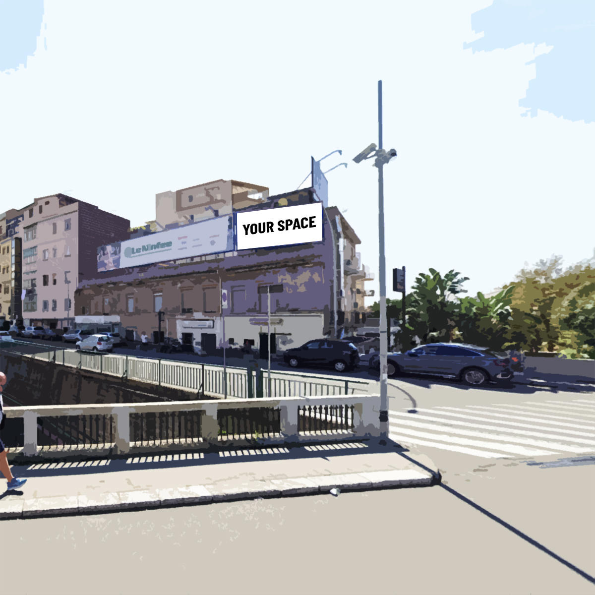 SPAZIO PUBBLICITARIO 600 x 300 Via San Pietro (REGGIO CALABRIA) Dal 05/10/2026 al 18/10/2026 14 giorni